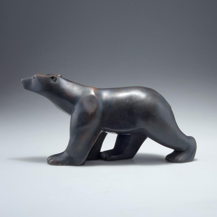 Bild 1 zu Objekt, Polar bear, c1925, Francois Pompon, Valsuani, C., Paris, 117A 647