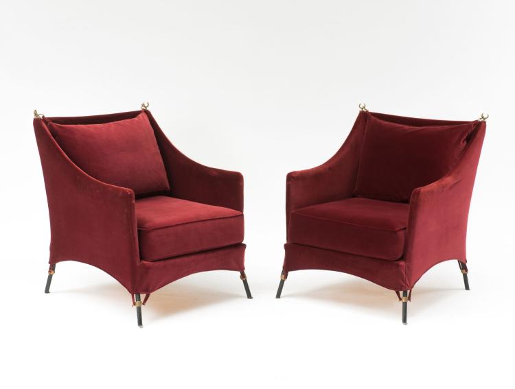 Bild 1 zu Objekt, Zwei Sessel 'Jour et Nuit', 1991, BGH, Paris, 116C 248