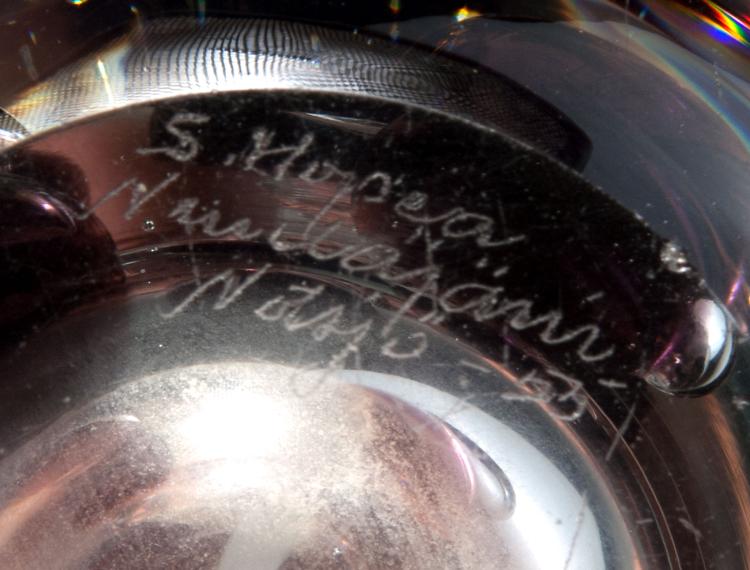 Bild 3 zu Objekt, Vase 'Pantteri', 1954, Saara Hopea, Nuutaj&auml;rvi, Notsj&ouml;, 116B 240