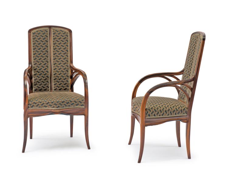 Hauptbild zu Objekt, Sitzgruppe, um 1910, Majorelle, Louis, Nancy, 117A 744