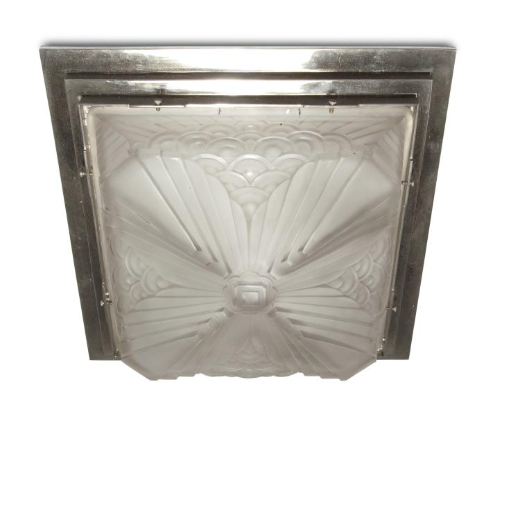 Hauptbild zu Objekt, Ceiling light, 1930s, Schneider, Epinay-sur-Seine, 120 344