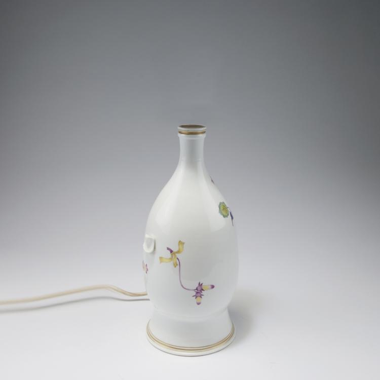 Hauptbild zu Objekt, Lamp base, c1925, Paul B&ouml;rner, Meissen, StPM, 120 528