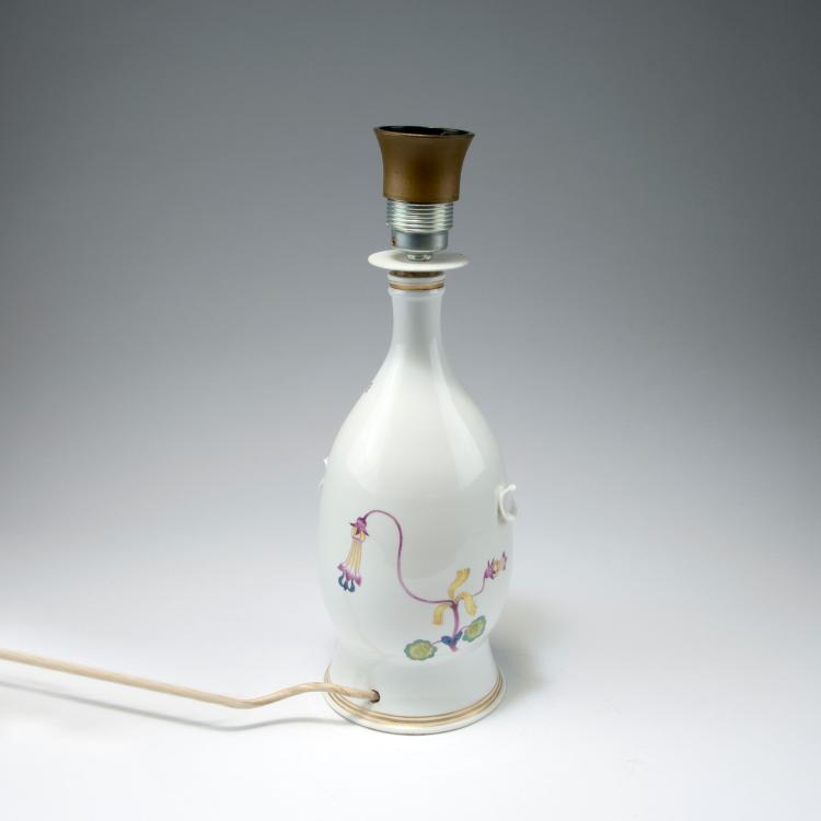 Bild 1 zu Objekt, Lamp base, c1925, Paul B&ouml;rner, Meissen, StPM, 120 528