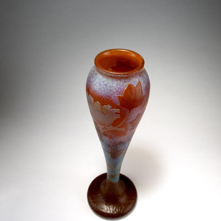 Bild 2 zu Objekt, Gro&szlig;e Intercalaire-Vase mit Martel&eacute;schliff, Modell f&uuml;r die Pariser Weltausstellung, 1900, Henri Berg&eacute;, Daum Fr&egrave;res, Nancy, 117A 29