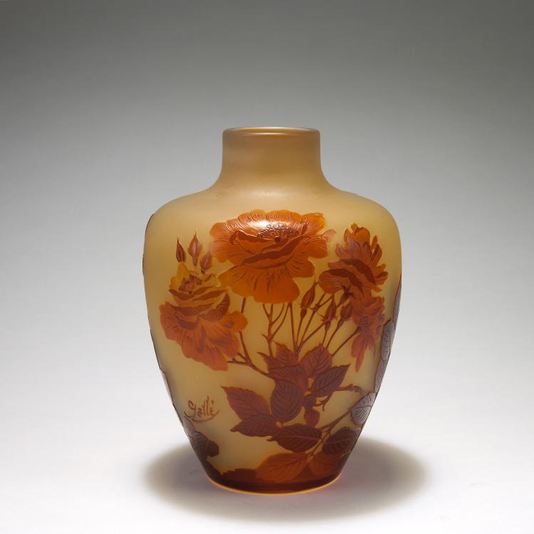 Bild 1 zu Objekt, 'Roses' vase, 1920s, Gall&eacute;, Emile, Nancy, 117A 188