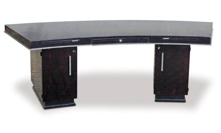 Hauptbild zu Objekt, Schreibtisch, um 1940, Jacques Adnet, Frankreich, 117A 738