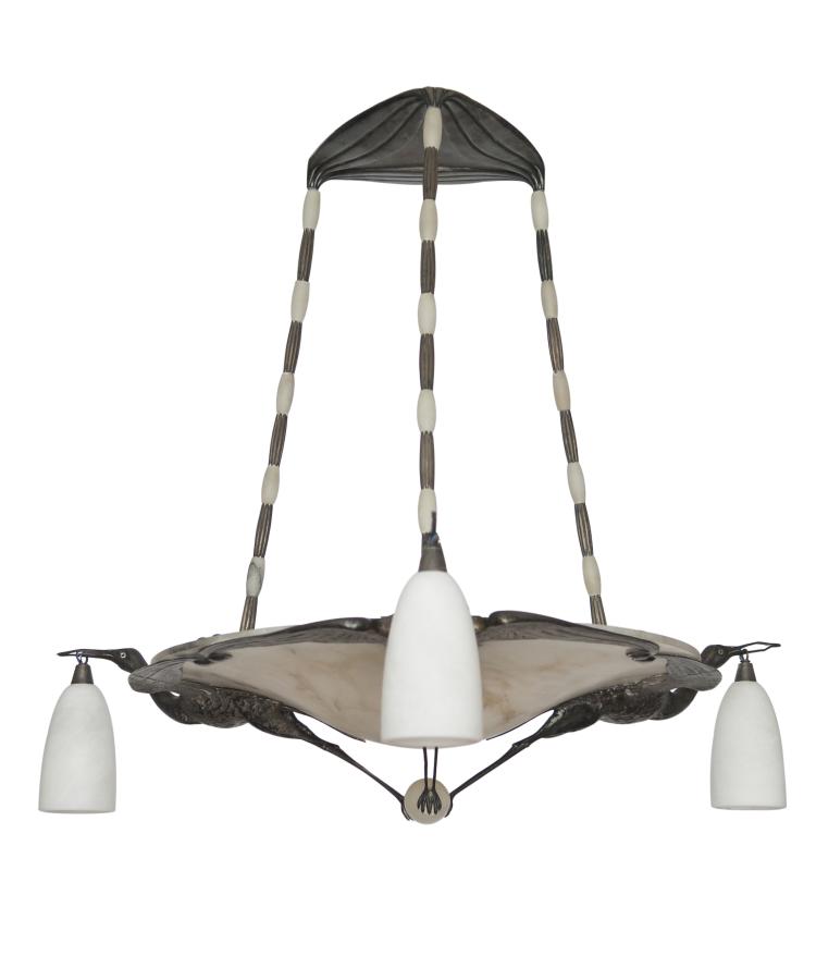Bild 1 zu Objekt, Deckenlampe, um 1925, Cheuret, Albert, Paris, 120 674