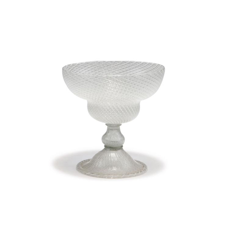Hauptbild zu Objekt, 'A reticello' bowl, end of 16th/ beginning of 17th century, Murano, 116B 3