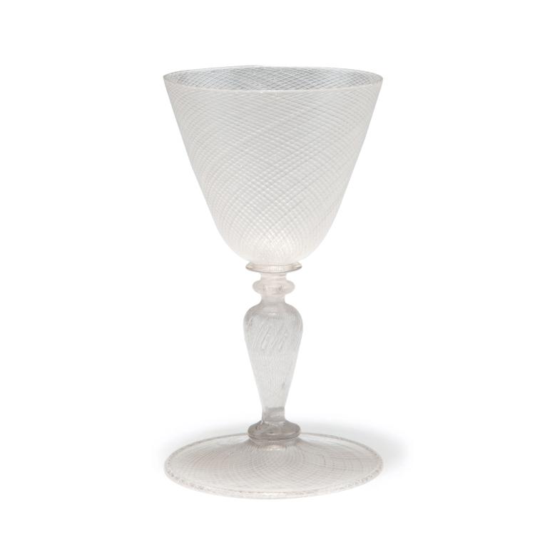 Hauptbild zu Objekt, 'A reticello' tumbler, 16th century, Murano, 116B 2