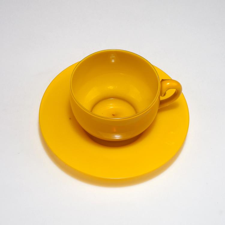 Bild 1 zu Objekt, 'Icamiciato' cup with plate, c1845, Pietro Bigaglia, Murano, 116B 7