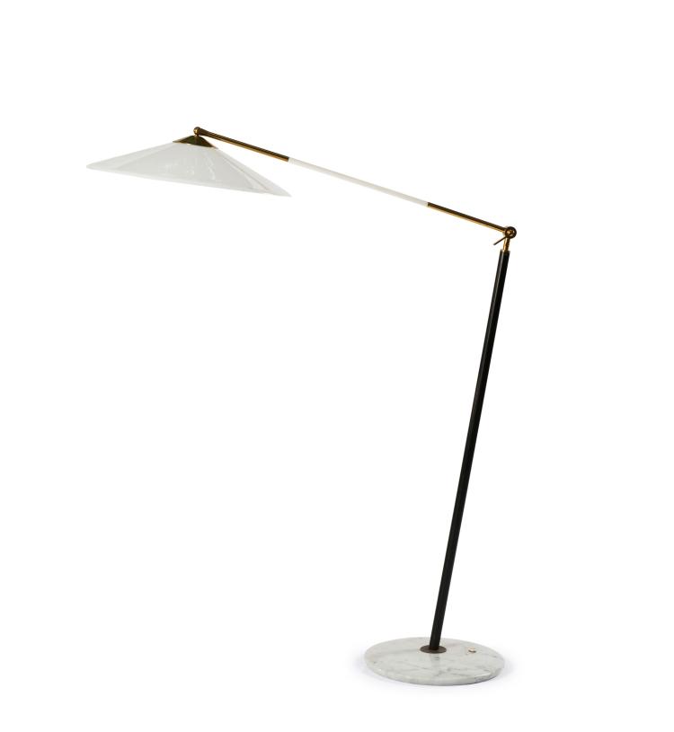 Hauptbild zu Objekt, Stehleuchte, um 1955, Stilux, Mailand, 116A 111