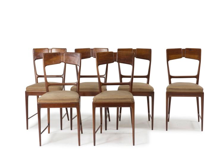 Hauptbild zu Objekt, Sechs St&uuml;hle, um 1940, Italien, 116A 85