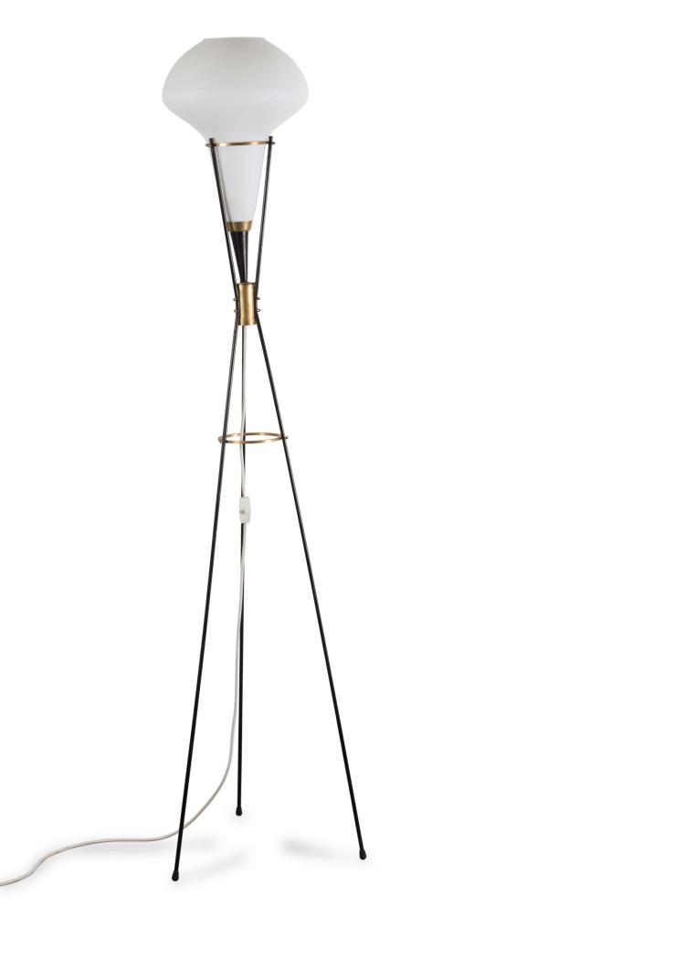 Hauptbild zu Objekt, Stehleuchte, um 1958, Stilnovo, Mailand (zugeschrieben), 116A 113