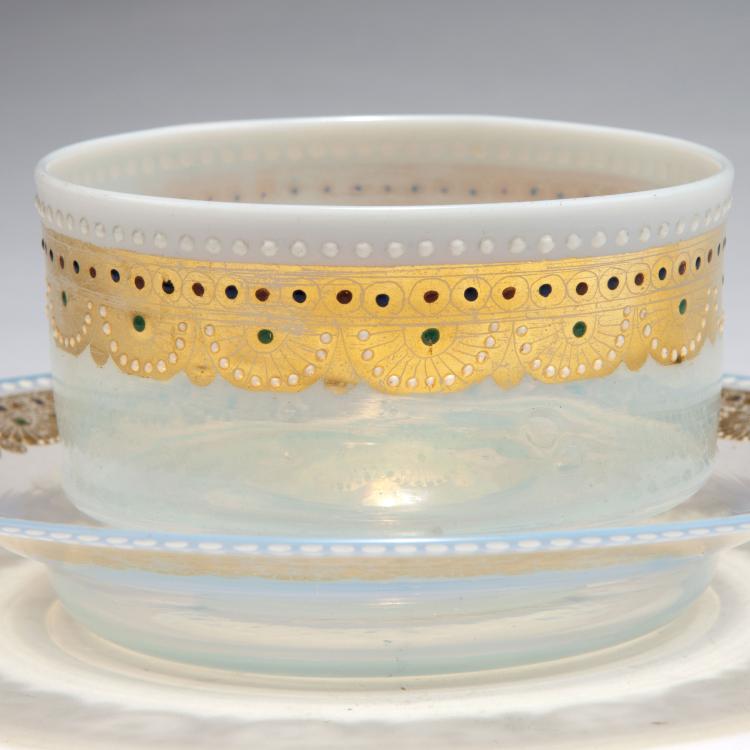 Bild 2 zu Objekt, Small bowl and saucer, c1877, Compagnia Venezia-Murano, Murano, 116B 12