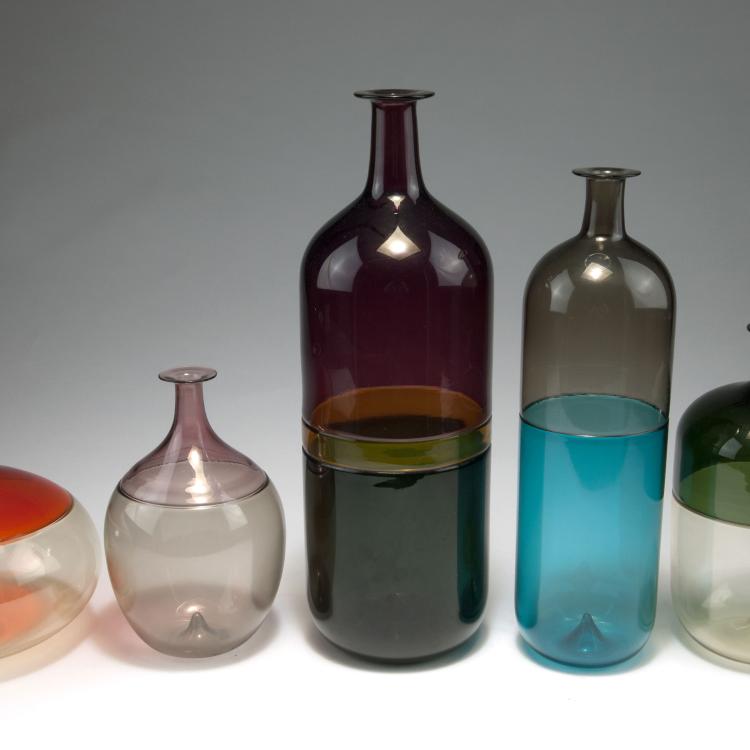 Bild 3 zu Objekt, Five 'Bolle' vases, 1966-68, Tapio Wirkkala, Venini & C., Murano, 116B 152