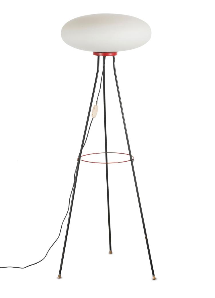 Hauptbild zu Objekt, Stehleuchte, 1950er Jahre, Stilnovo, Mailand (zugeschrieben), 116A 218