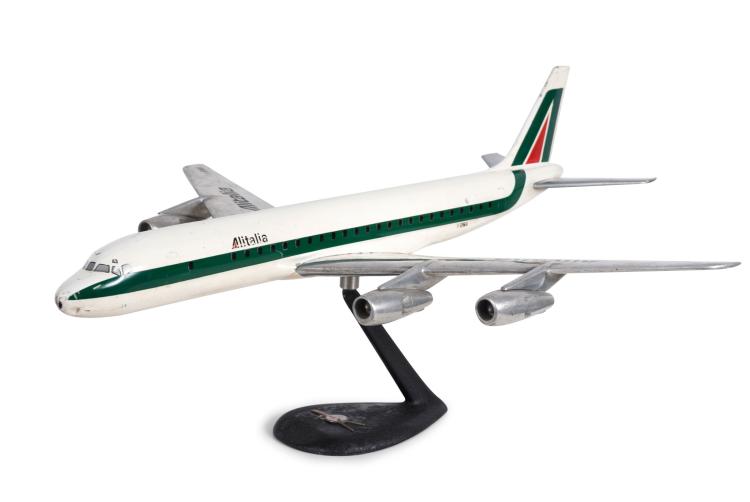 Hauptbild zu Objekt, Flugzeugmodell 'Alitalia', 1960er Jahre, Alitalia, Rom, 116A 124