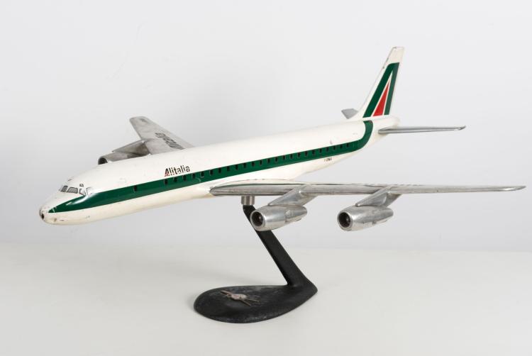 Bild 1 zu Objekt, Flugzeugmodell 'Alitalia', 1960er Jahre, Alitalia, Rom, 116A 124
