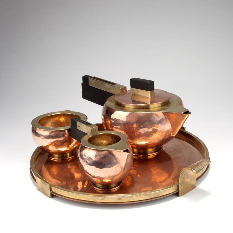Bild 2 zu Objekt, Tea set, 1929, Karl Heubler, Reimann, Albert (Schule), 118A 60