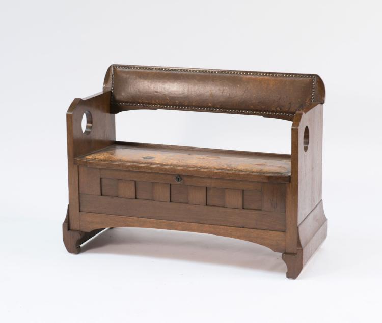 Bild 1 zu Objekt, Truhenbank '(14)3', 1903, Richard Riemerschmid, Dresdner Werkst&auml;tten, Hellerau, 118A 100