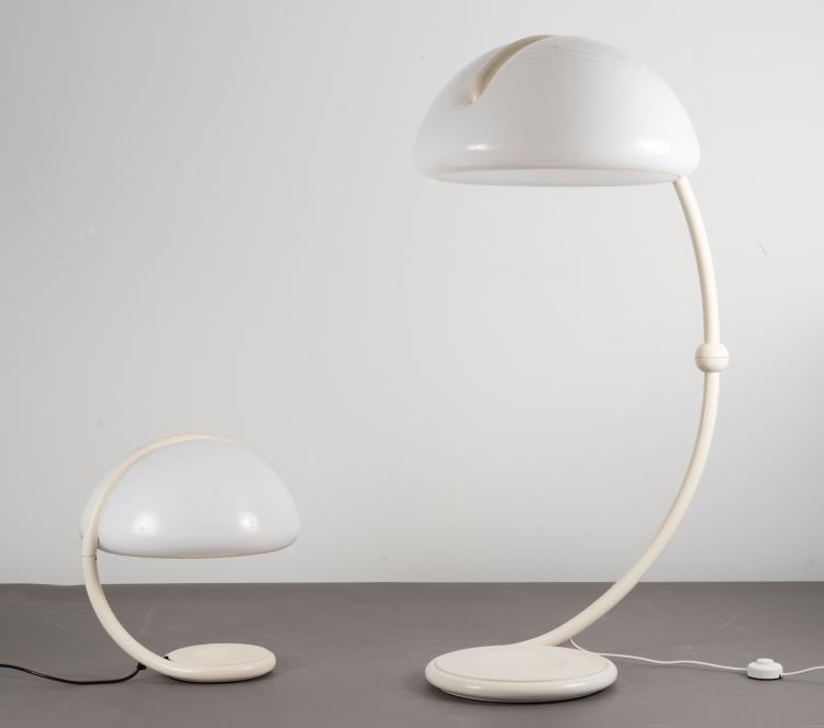 Bild 4 zu Objekt, Tischleuchte '599' und Stehleuchte '2131' - 'Serpente', 1965 , Elio Martinelli, Martinelli Luce, Lucca, 116A 141