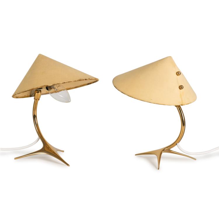 Hauptbild zu Objekt, Pair of table lights, c1950, Deutschland, 116C 61