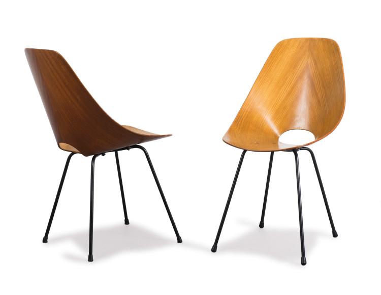 Hauptbild zu Objekt, Stuhl 'Medea', 1955, Vittorio Nobili, Tagliabue, Meda/Mailand, 116A 110