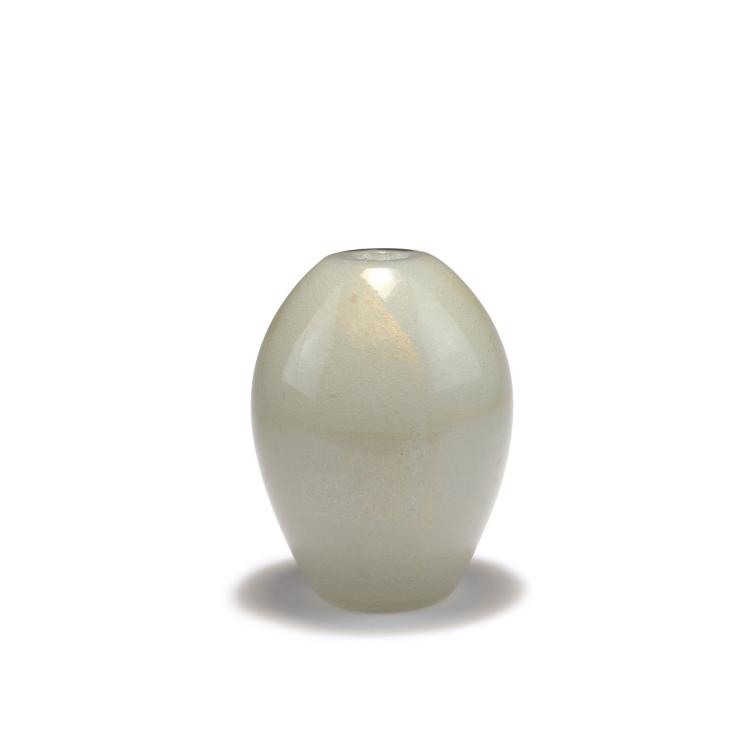 Hauptbild zu Objekt, Vase 'Sommerso a bollicine', um 1934, Carlo Scarpa, Venini & C., Murano, 116B 74