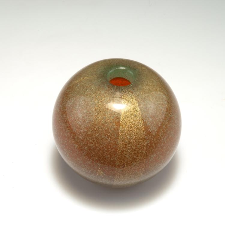 Bild 2 zu Objekt, 'Sommerso a bollicine' vase, 1936, Carlo Scarpa, Venini & C., Murano, 116B 79