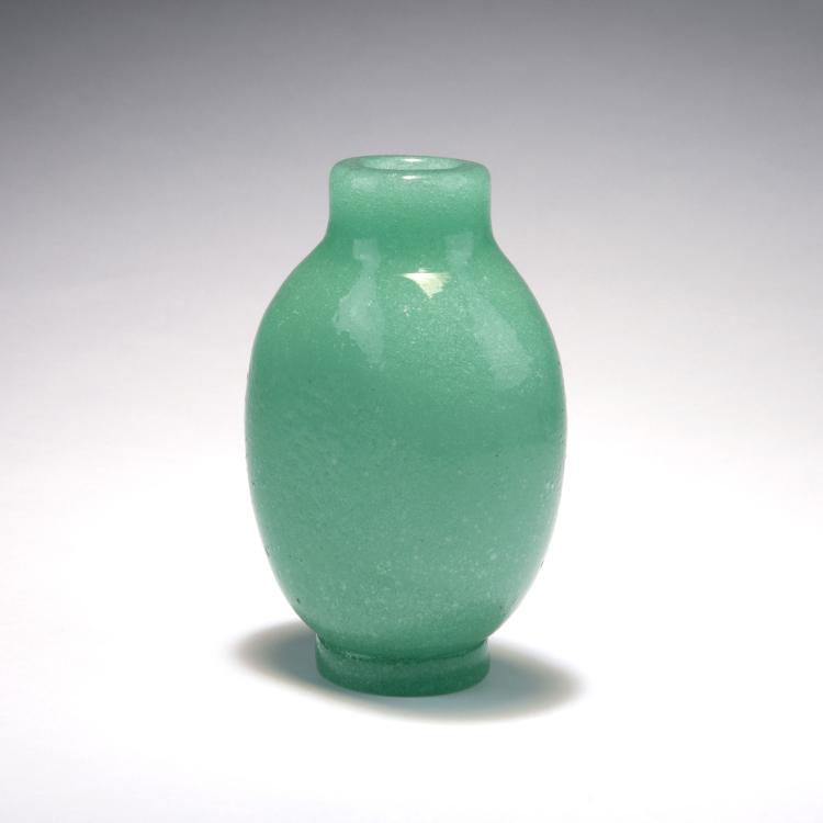 Hauptbild zu Objekt, Vase 'A bollicine', um 1932/33, Carlo Scarpa, Venini & C., Murano, 116B 69