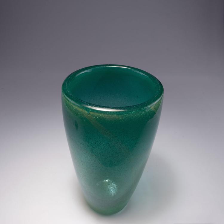 Bild 1 zu Objekt, Gro&szlig;e Vase 'Sommerso a bollicine', um 1934-36, Carlo Scarpa, Venini & C., Murano, 116B 73
