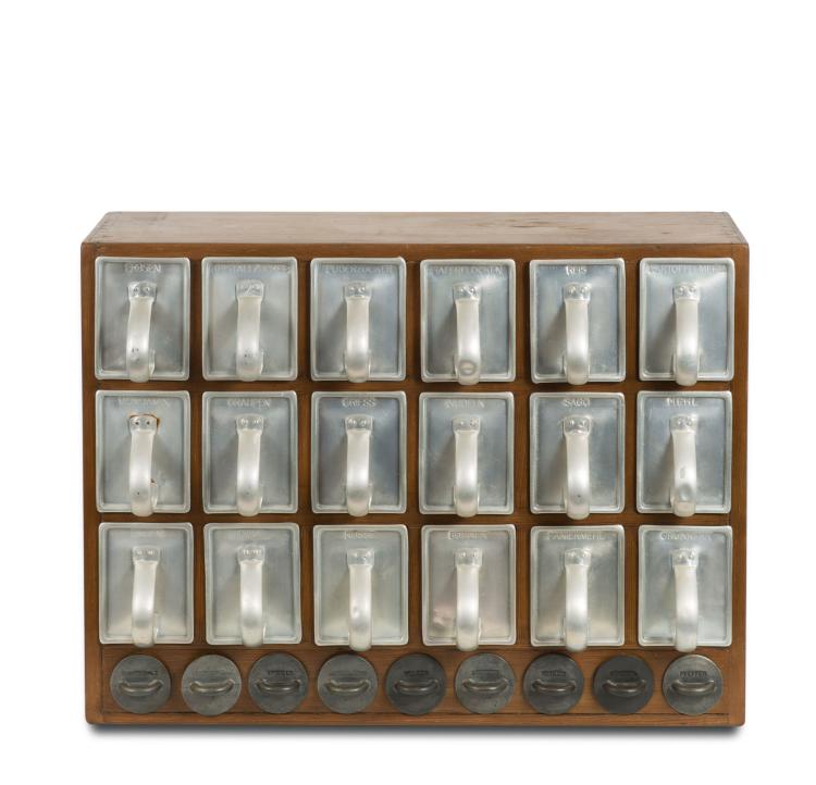 Hauptbild zu Objekt, Sch&uuml;ttenschrank, um 1926, Margarete Sch&uuml;tte-Lihotzky, Haarer, Hanau, 116C 11