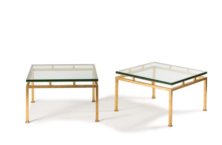 Hauptbild zu Objekt, Pair of side tables, 1960s, Vereinigte Werkst&auml;tten, M&uuml;nchen (zugeschrieben), 116C 182