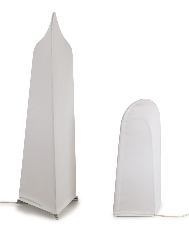 Hauptbild zu Objekt, Two 'Kazuki' table- / floor lights, 1975/76, Kazuhide Takahama, Sirrah, Mailand, 116C 226