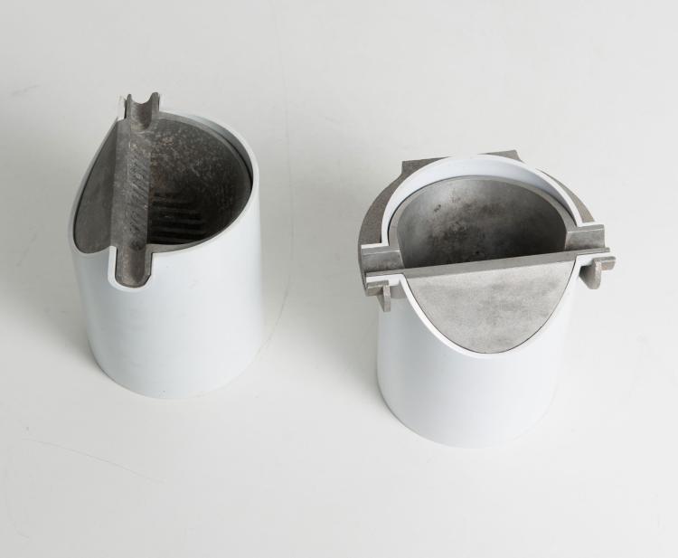 Bild 1 zu Objekt, Zwei Aschenbecher 'Griglia', 1970, Enzo Mari, Danese, Mailand, 116A 158