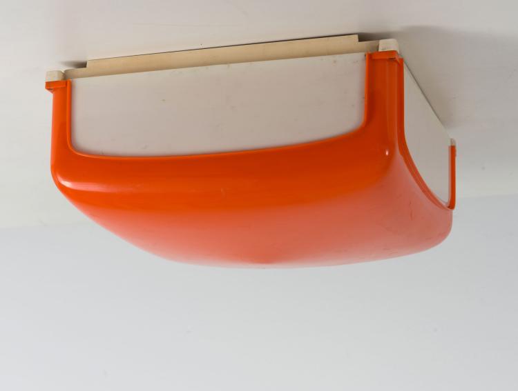 Bild 1 zu Objekt, 'Cnosso' ceiling- / wall light, 1969, Angelo Mangiarotti, Artemide, Mailand, 116A 154