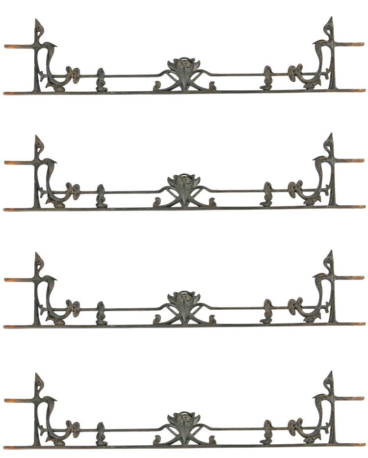 Hauptbild zu Objekt, Four curtain holders, c1907, Hector Guimard, Fonderies de Saint-Dizier, 117A 549