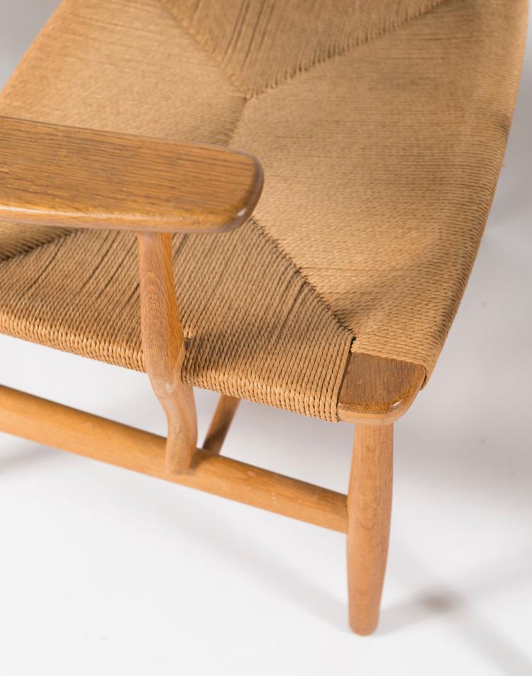 Bild 1 zu Objekt, Vier Sessel 'CH 22', 1950, Hansen, Carl & Son, Odense, 118A 156