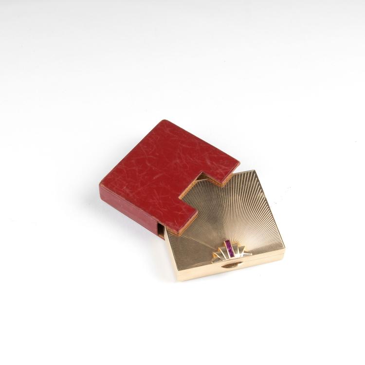 Bild 1 zu Objekt, Beauty case, 1950s , Tiffany & Co., New York, 117A 728