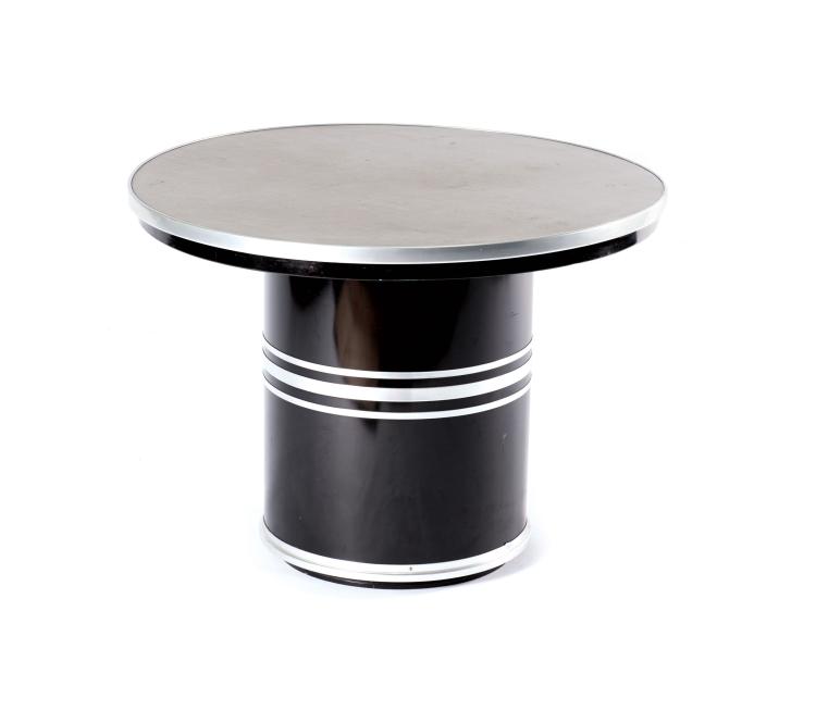 Hauptbild zu Objekt, Rundform Beistelltisch 'Tanger', um 1954, Mauser-Werke, Waldeck, 116C 95