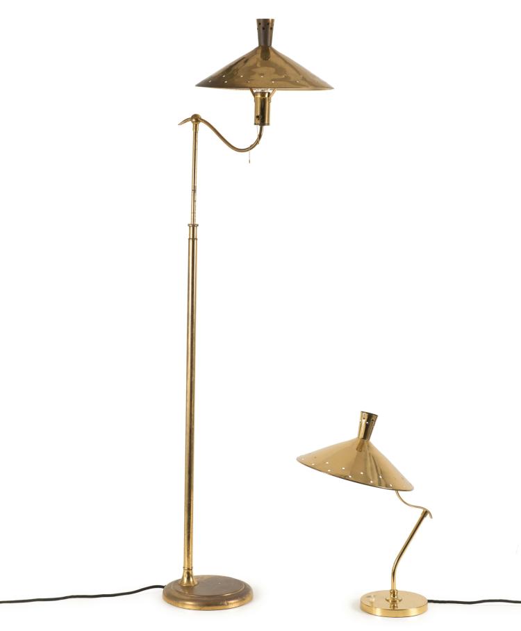 Hauptbild zu Objekt, Tisch- und Stehleuchte, 1950er Jahre , Kalmar, Wien (zugeschrieben), 116C 67