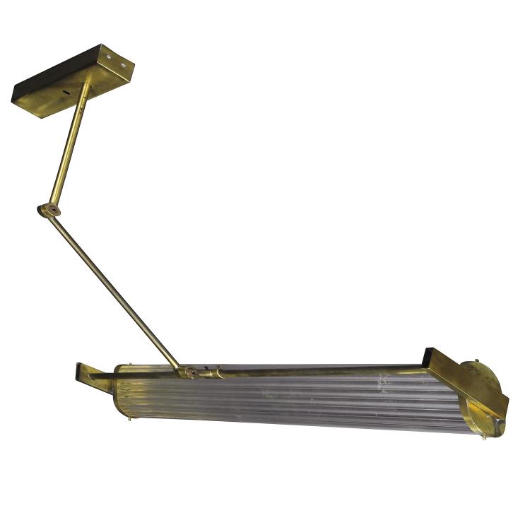 Hauptbild zu Objekt, Arbeitsleuchte zur Wand-/Deckenbefestigung, 1960er Jahre, Italien, 116A 123