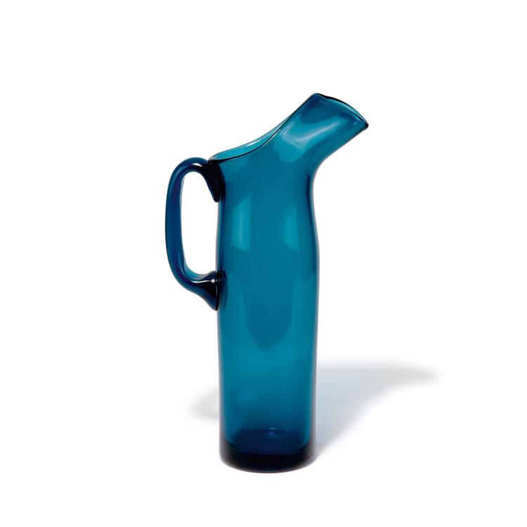 Hauptbild zu Objekt, 'Jagdhaus' pitcher, 1955/57, Wilhelm Braun-Feldweg, Hirschberg, Kristallglaswerk, 116C 134