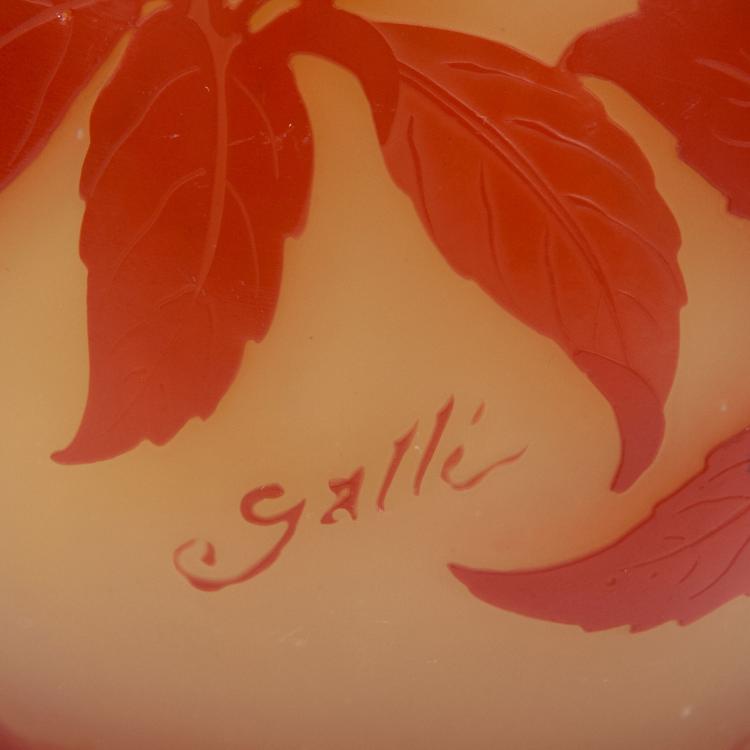 Bild 2 zu Objekt, Vase 'Pommier en fleurs', 1906-14, Gall&eacute;, Emile, Nancy, 117A 166