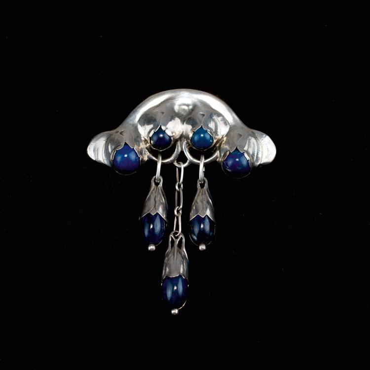 Hauptbild zu Objekt, Brooch, c1910, D&auml;nemark, 117A 699