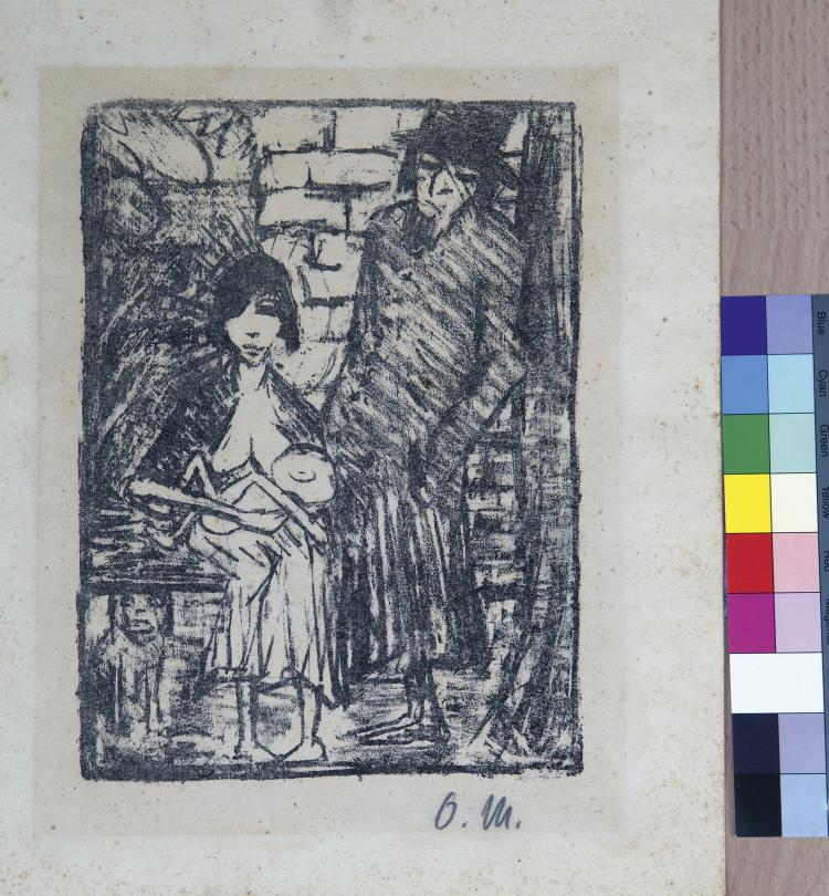 Hauptbild zu Objekt, 'Polish Family', 1920/21, Otto M&uuml;ller, 118B 35