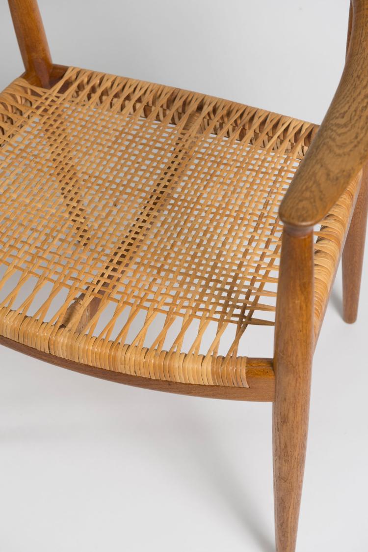 Bild 1 zu Objekt, Vier St&uuml;hle 'The Chair' - 'JH-501', 1950, Hans J. Wegner, Hansen, Johannes, Kopenhagen, 118A 155