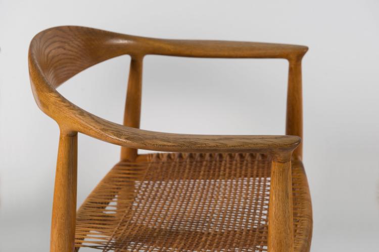 Bild 3 zu Objekt, Vier St&uuml;hle 'The Chair' - 'JH-501', 1950, Hans J. Wegner, Hansen, Johannes, Kopenhagen, 118A 155