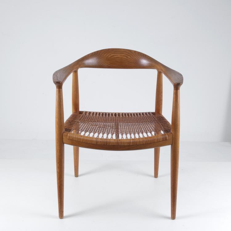 Bild 7 zu Objekt, Vier St&uuml;hle 'The Chair' - 'JH-501', 1950, Hans J. Wegner, Hansen, Johannes, Kopenhagen, 118A 155