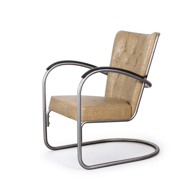 Hauptbild zu Objekt, 'No. 412' armchair, 1934, Willem Hendrik Gispen, Gispen & Co.,  Rotterdam, 116C 31